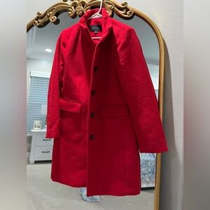 Ann Taylor Red Coat